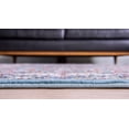 thumbnail image 5 of Rugs.com Rabia Collection Rug – 10' x 13' Blue Low Rug Perfect For Living Rooms, Large Dining Rooms, Open Floorplans, 5 of 9