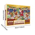 thumbnail image 3 of 2025 New Ingenious 24 Container Paper 1008PCS Puzzle Mysterious Surprise Pack Crimson Yuletide Present Toys, 3 of 7