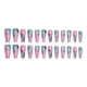 thumbnail image 1 of Seitruly Uñas postizas de ataúd, estilo francés clásico, uñas a presión, cubierta completa, punta de uñas, pegatinas de manicura de viscosidad Arte de uñas tipo 17 Seitruly CE012296-17B, 1 of 6
