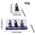 thumbnail image 3 of Mom's Best Letreros de mesa con luces de gato negro y calavera de calabaza para fiesta de Halloween, 3 piezas, 3 of 8