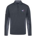 thumbnail image 2 of Men's Levelwear Gray Toronto Blue Jays Waffle Insignia 2.0 Quarter-Zip Pullover Top, 2 of 3