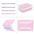 thumbnail image 5 of Mosiso Case for MacBook Air 13.6 inch Case 2025-2022 M4 A3240 M3 A3113 M2 A2681, Hard Shell Case&Keyboard Cover&Screen Protector&Storage Bag, Dusty Pink, 5 of 6