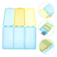 thumbnail image 3 of Caja de almacenamiento para termómetro con divisores, organizador portátil 3 en 1, caja de limpieza, estuche de almacenamiento para el hogar y el hospital, 3 of 7