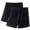 🔥 Black, variant on USSUMA 2-Pack Womens Summer Solid Elastic Waist Lightweight Lounge Shorts Breathable Thin Fabric Pull-On Loose Fit Home and Athleisure Wear Versatile for Sleeping Travelling and Casual Outings