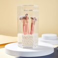 thumbnail image 2 of Makeup Brush Holder, Clear Acrylic Makeup Brushes Storage Box，Dustproof Cosmetics Brushes Organizer（B）, 2 of 6