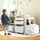 thumbnail image 5 of Costway Organizador de Juguetes para Niños Estantería Infantil Forma de Camión con 2 Contenedores 2 Cajones Armario 110 x 32 x 66 cm Beige, 5 of 10