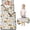 Excavator and Helmet Gray Pattern, variant on Excavator and Helmet Gray Pattern Toddler Nap Mat with Pillow & Blanket, Soft Sleeping Mat for Preschool Daycare Travel Sleepovers