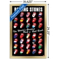 thumbnail image 3 of Rolling Stones - Grid Wall Poster, 14.725" x 22.375", Framed, 3 of 3