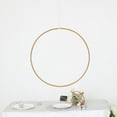 Efavormart 28" Heavy Duty Gold Metal Floral Hoop Wreath Hanging Rings ...
