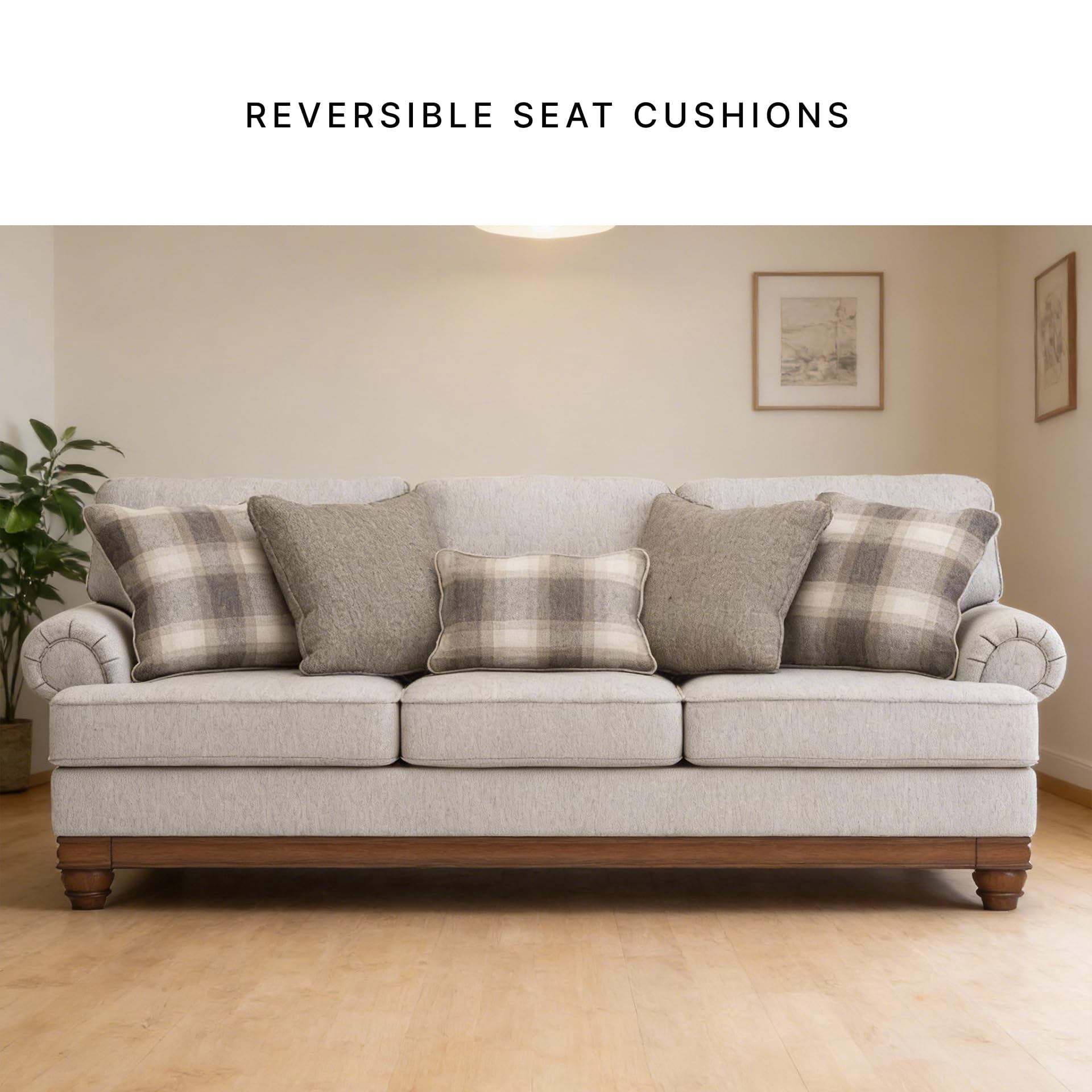 Signature Design by Ashley Stoughton Beige Sofa