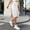 White, variant on Delayuji Women's Cargo Pant Short Summer Comfortable Cargo Pants with Multiple Pocket