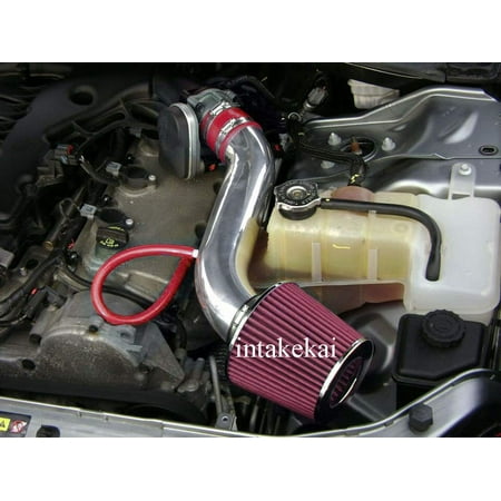 - 2005 2006 2007 2008 2009 2010 DODGE CHALLENGER CHARGER MAGNUM CHRYSLER 300 3.5 3.5L V6 ENGINE AIR INTAKE KIT SYSTEMS (RED)