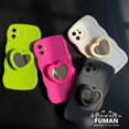 thumbnail image 3 of Compatible Con OPPO Reno 10 Pro Plus 8 7 6 3 4G 4F 4 Lite Find X6 Funda De Teléfono Maquillaje Espejo Onda Con Amor Corazón Soporte Suave TPU Cubierta Trasera Móvil, 3 of 4