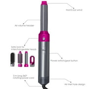 2024 Hot Selling 5 In 1 Hair Dryer Air Brush Wrap Styler Multifunctional Bladder Brush One Step Electric Ion Föhn