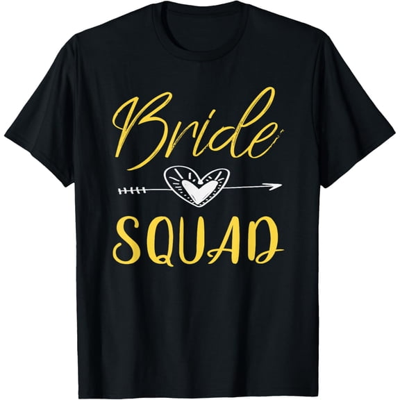 Exquisite and comfortable-Bachelorette Party Shirts - Bride Squad Bridesmaid T Shirt T-Shirt