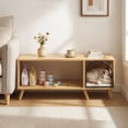 thumbnail image 4 of Gymax 40'' Coffee Table w/ Cat House 2-in-1 Farmhouse Cat Furniture Coffee Table, 4 of 10