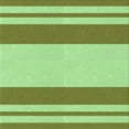 thumbnail image 1 of Ahgly Company Machine Washable Indoor Square Transitional Jade Green Area Rugs, 7' Square, 1 of 7