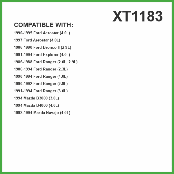 ECOGARD XT1183 Premium Professional Automatic Transmission Filter Kit Fits Ford Explorer 4.0L 1991-1994