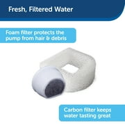 PetSafe Drinkwell Ceramic Pagoda Fountain - White