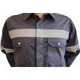 thumbnail image 2 of Camisa Industrial Bitono Reflejante, 2 of 5