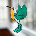 thumbnail image 3 of Hummingbird Garden Decorations Pendant Acrylic Stained Glass Bird Outdoor Ornament, 3 of 10