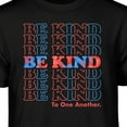 thumbnail image 2 of Teelocity Be Kind Repeat Graphic T-Shirt (2XL - Standard Fit, Black Tie Dye), 2 of 4