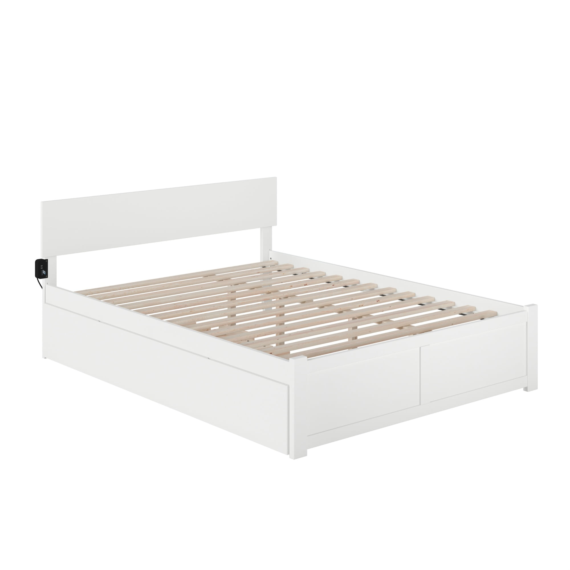 Madison Queen Bed With Footboard And, Extra Long Twin Bed Frame With Trundle