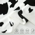 thumbnail image 4 of Twin Size Cow Print Blanket for Bed, Soft Warm Blanket and Throws for All Seasons, Plush and Cozy, 60"x80", 4 of 6