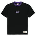 thumbnail image 2 of Unisex Mitchell & Ness Black Toronto Raptors Playmaker Vintage Logo T-Shirt, 2 of 7