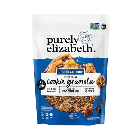Purely Elizabeth Chocolate Chip Cookie Granola  22 oz.