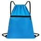 thumbnail image 2 of Mochila Multifuncional Impermeable con Cordón | Bolsa Deportiva de Tela Oxford con Bolsillo Pequeño | Bolsa de Viaje Plegable y Duradera para Baloncesto, Fitness, Natación y Actividades Al Aire Libre, 2 of 6