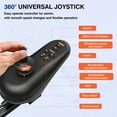 thumbnail image 5 of Electric Wheelchairs For Adults, Adult Foldable Intelligent Electric Wheelchair: Long Travel Range with 360° Maneuverability Control Joystick for Maximum Convenience, Rolling Walkers For Seniors, 5 of 8
