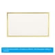 thumbnail image 4 of Tarjetas de saludo en blanco Uxcell, paquete de 50, decoraciones de favor, tarjeta en blanco plegable, tono dorado blanco, 4 of 5