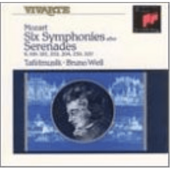 Mozart Six Symphonies after Serenades Wolfgang Mozart (CD)