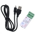 thumbnail image 2 of 3 In1 USB 232 485 TO RS485 / USB TO RS232 / 232 TO 485 Converter Adapter Ch340 W/LED for WIN7,Linux PLC Access Control, 2 of 8