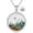 Mountain A-Malachite+Gold Sand, variant on Christian Faith Mountains Necklace Mustard Seed Necklaces Mountain Jewelry 925 Sterling Silver Mountain Pendant Jewelry Gifts for Women