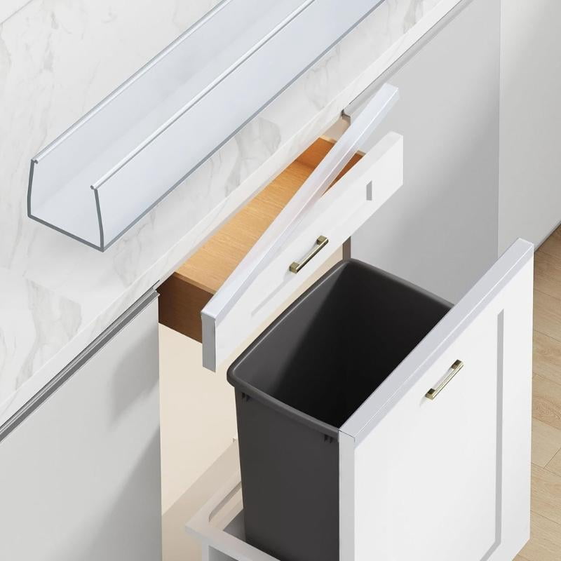 CEORPER Homes Cabinet Corner Edges Protector 45cm Clear PVC Trimmable for Safety