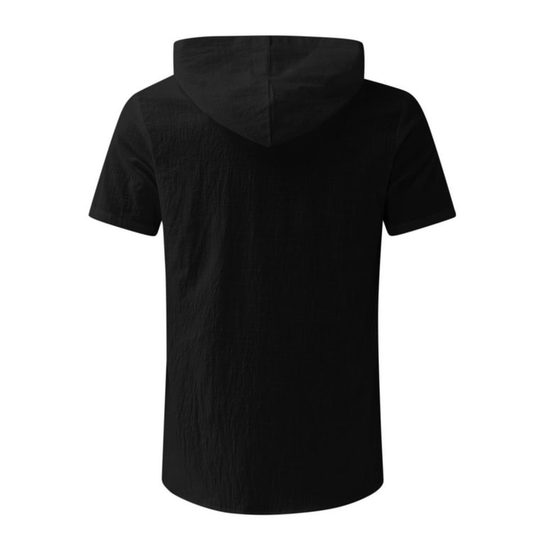 adviicd Black Button Down Shirt Men Men's UV UPF 50 Sun Protection
