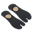 thumbnail image 1 of 1 Par Hombre Split 2 Toe Flip Flop Calcetines Tabi Calcetines Tobilleras deportivas Dark Gary Sunnimix Calcetines con dos o tres ojales, 1 of 8