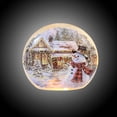 thumbnail image 3 of Stony Creek Delightful Snowman Sm Round Orb Christmas Electric Pre-Lit Dgs2261 Cardinal, 3 of 3