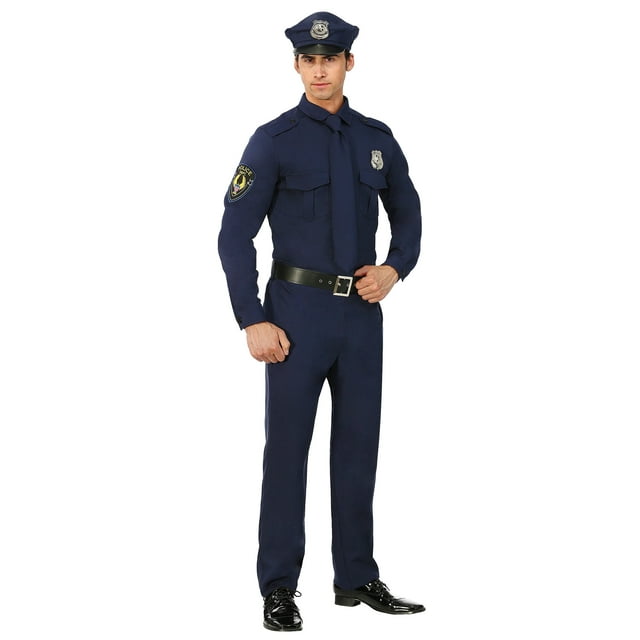 Déguisement de Police pour Hommes, Costume de Flic pour Adultes
