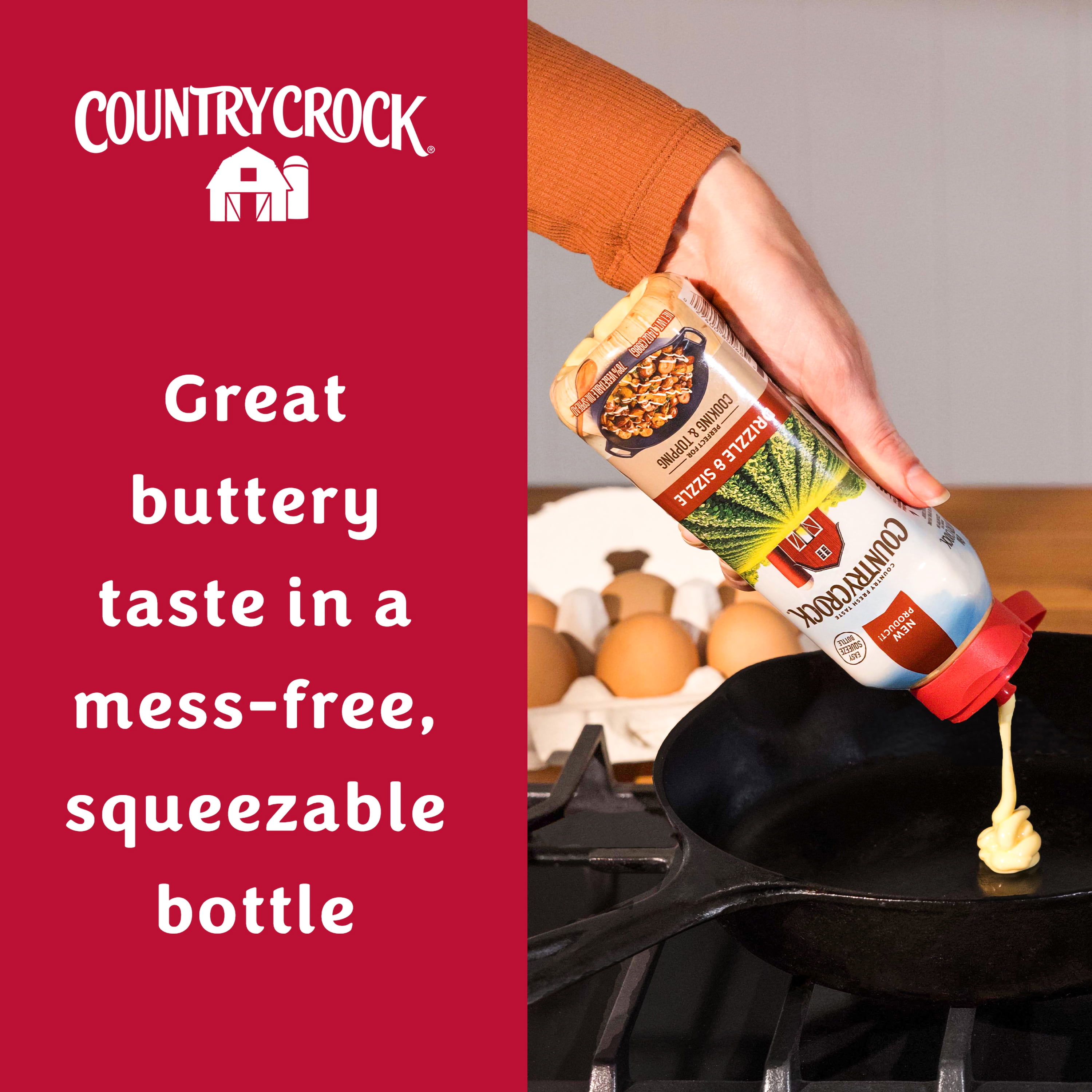 Country Crock Drizzle and Sizzle 14oz Bottle