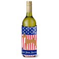 thumbnail image 1 of "Treasures Telomian Americano Decorativo Botella Abrazadera, 750 ml, Multicolor" Caroline's Treasures BB8414LITERK, 1 of 1