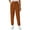 Brown Yellow, variant on Women's Dressy Casual Pants Elastic High Waisted Work Office Corduroy Trouser Slacks with Pockets