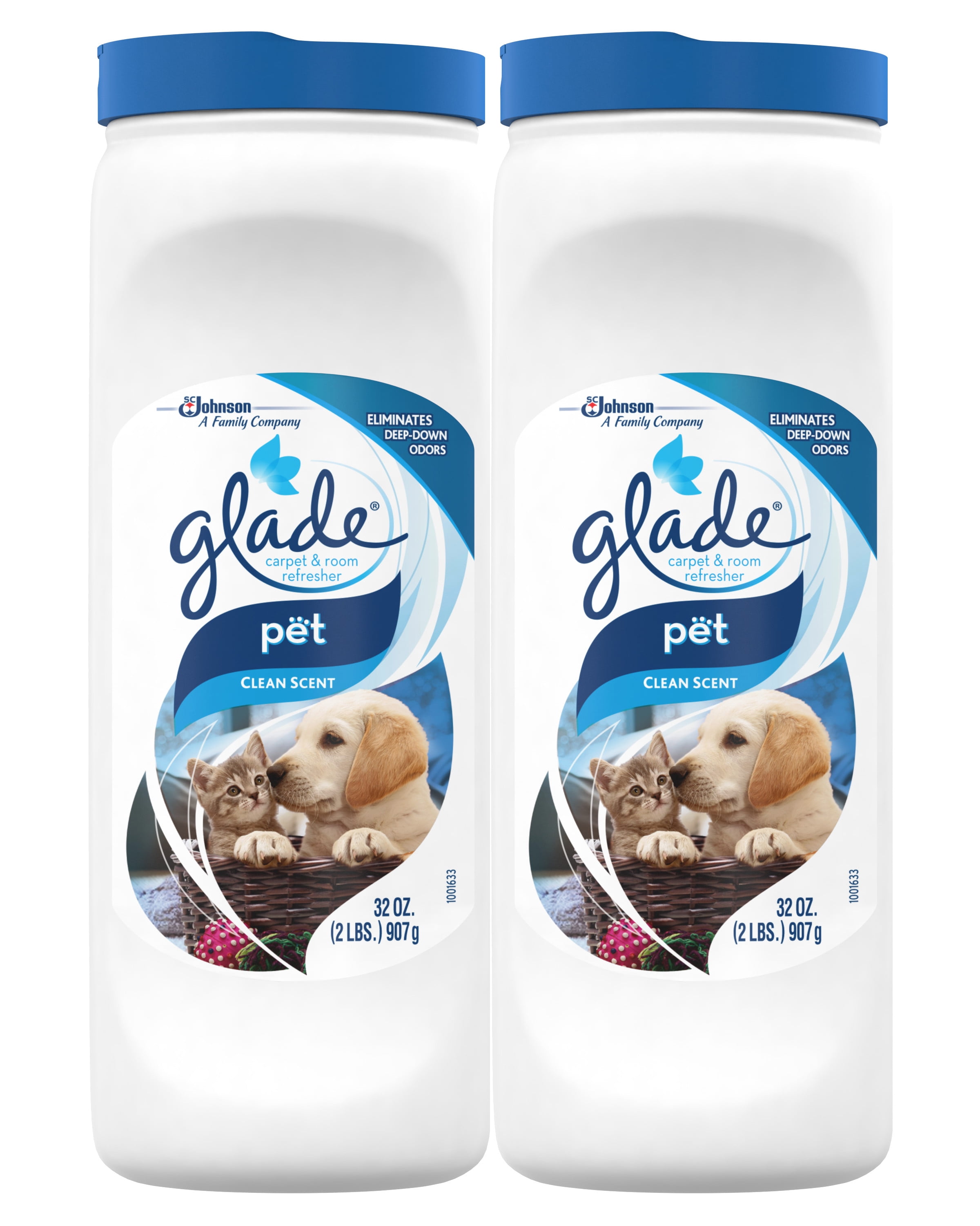 Glade Pet Clean Scent Carpet Refresher, 32 oz (2Pack)