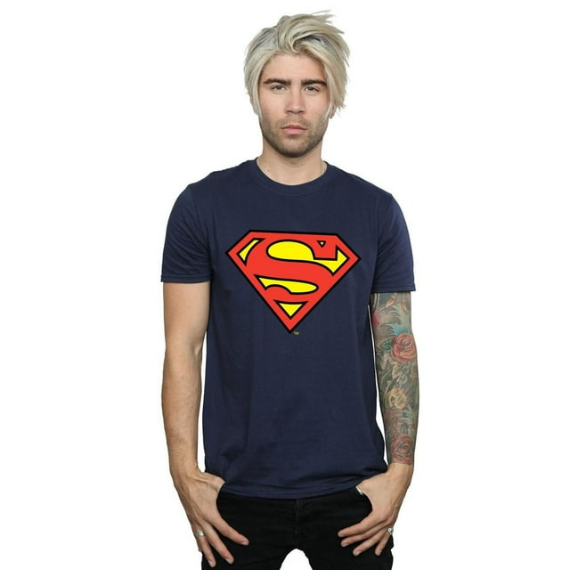 DC Comics T-Shirt pour Hommes Superman à Logo