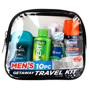 Mens Get Away 10 pc Travel Kit