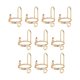 thumbnail image 1 of Juego de 10 anillos para uñas sin pegamento, anillos Halal para uñas acrílicas. oro, 1 of 9