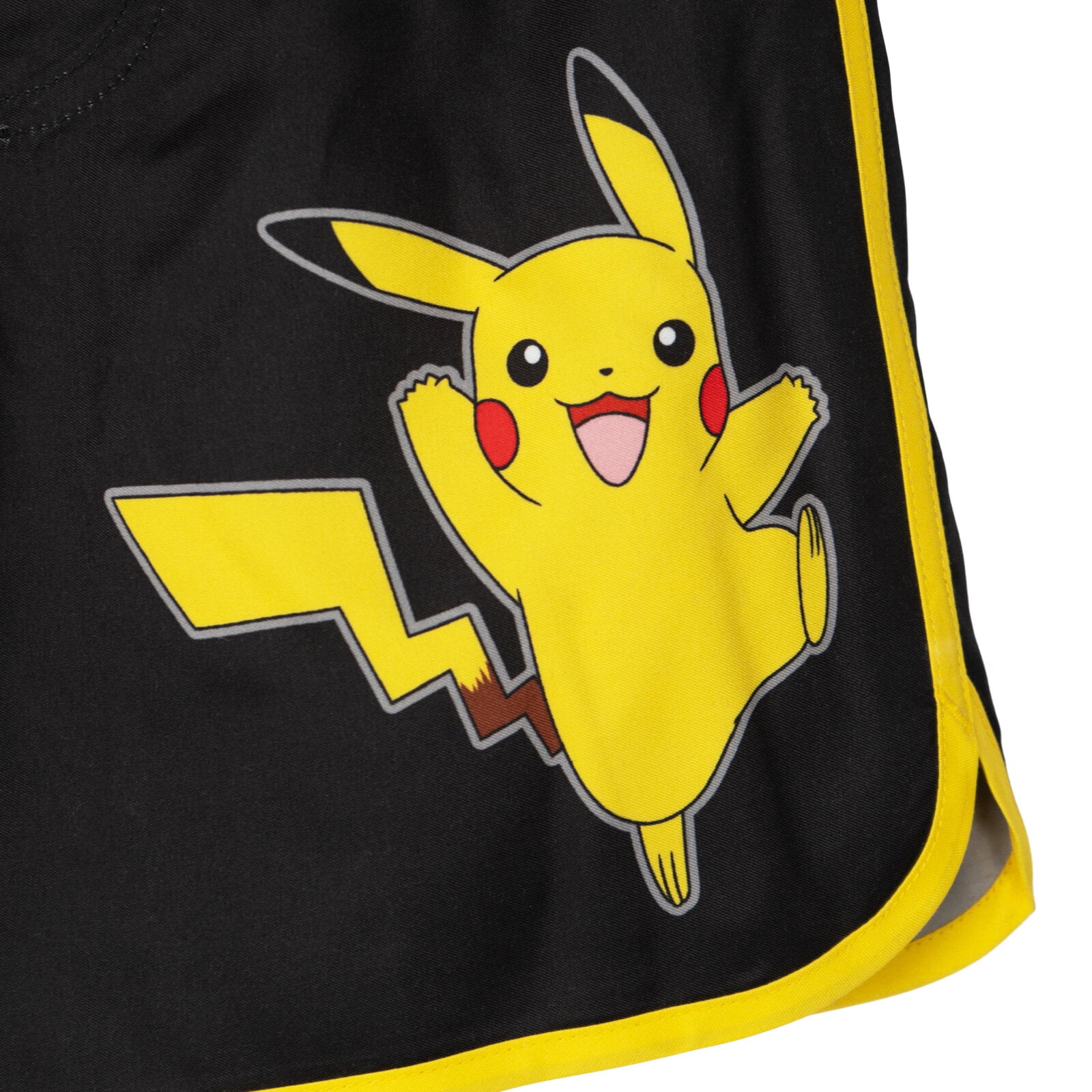 Pokemon Pikachu Raglan Rash Guard and Swim Trunks UPF 50+ Outfit Set Little Kid to Big Kid