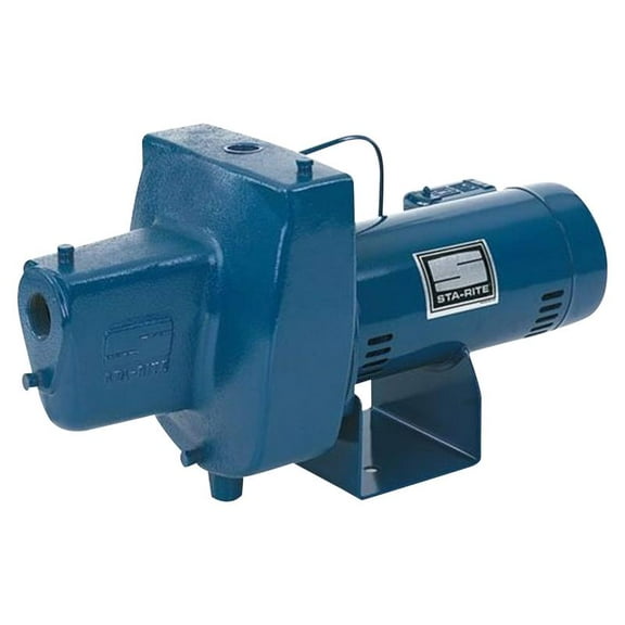 Sta-Rite 4025646 1 HP 1650 GPH HN Series Cast Iron Shallow Jet Well Pump